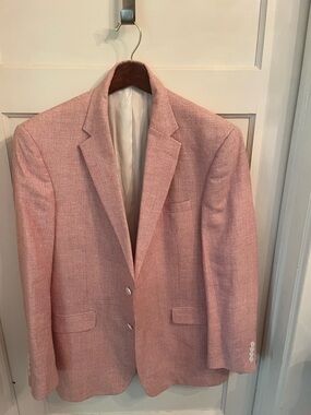 Jos. A. Bank Pink Textured Sport Coat 44L